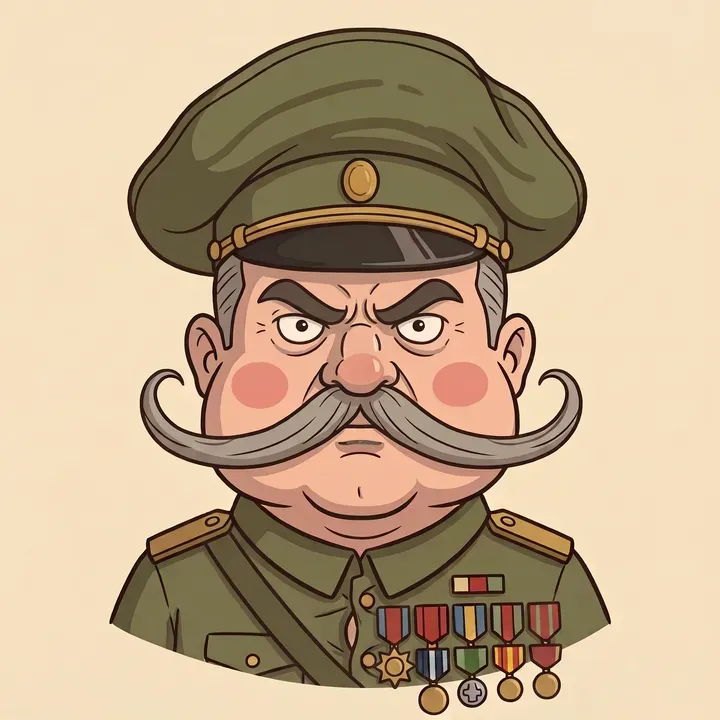 Marshal Vorlan, stage 2 of 9: more medals.