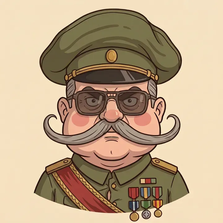 Marshal Vorlan, stage 4 of 9: a sash.